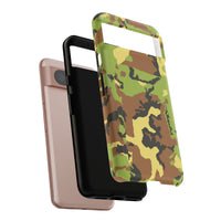 Camo Tough Phone Case - Durable Military Style Cover for Adventure Lovers
