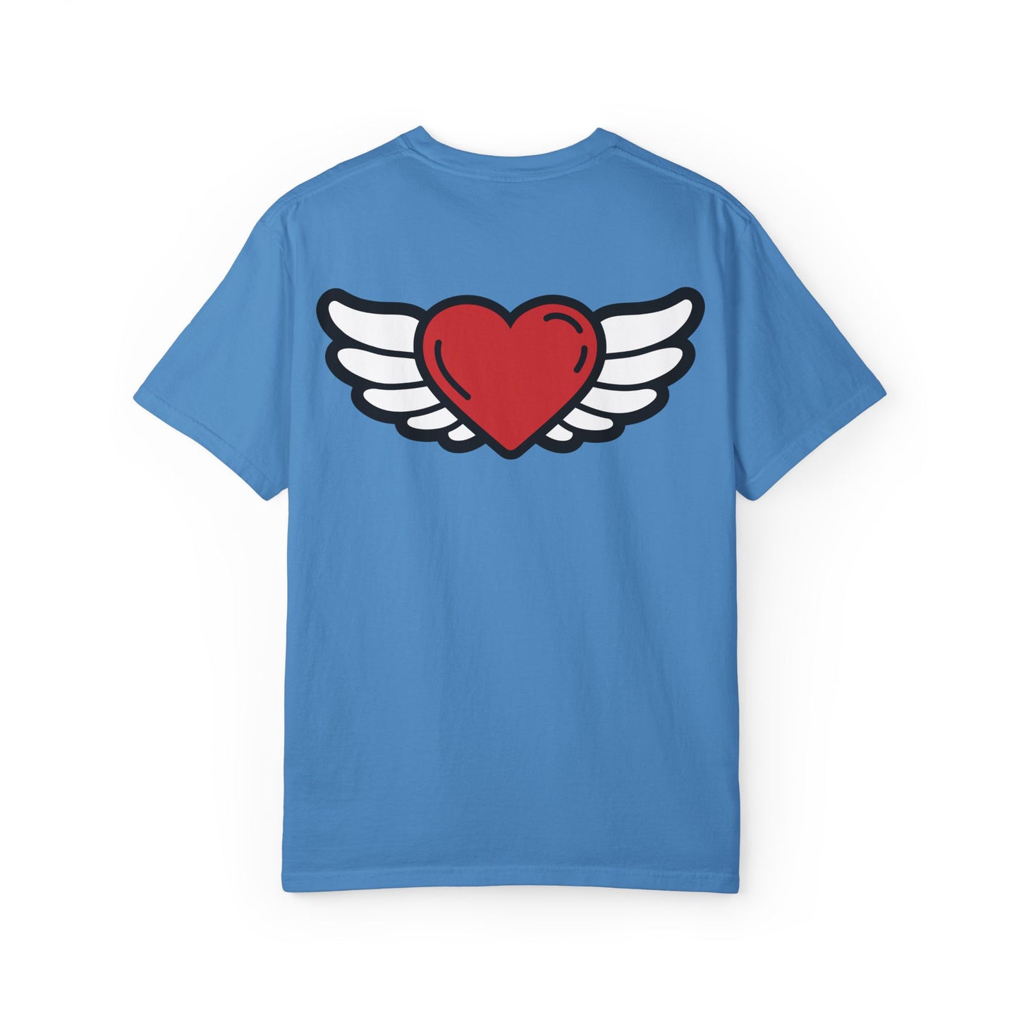 Vintage Winged Heart Unisex T-Shirt - Casual Love Tees