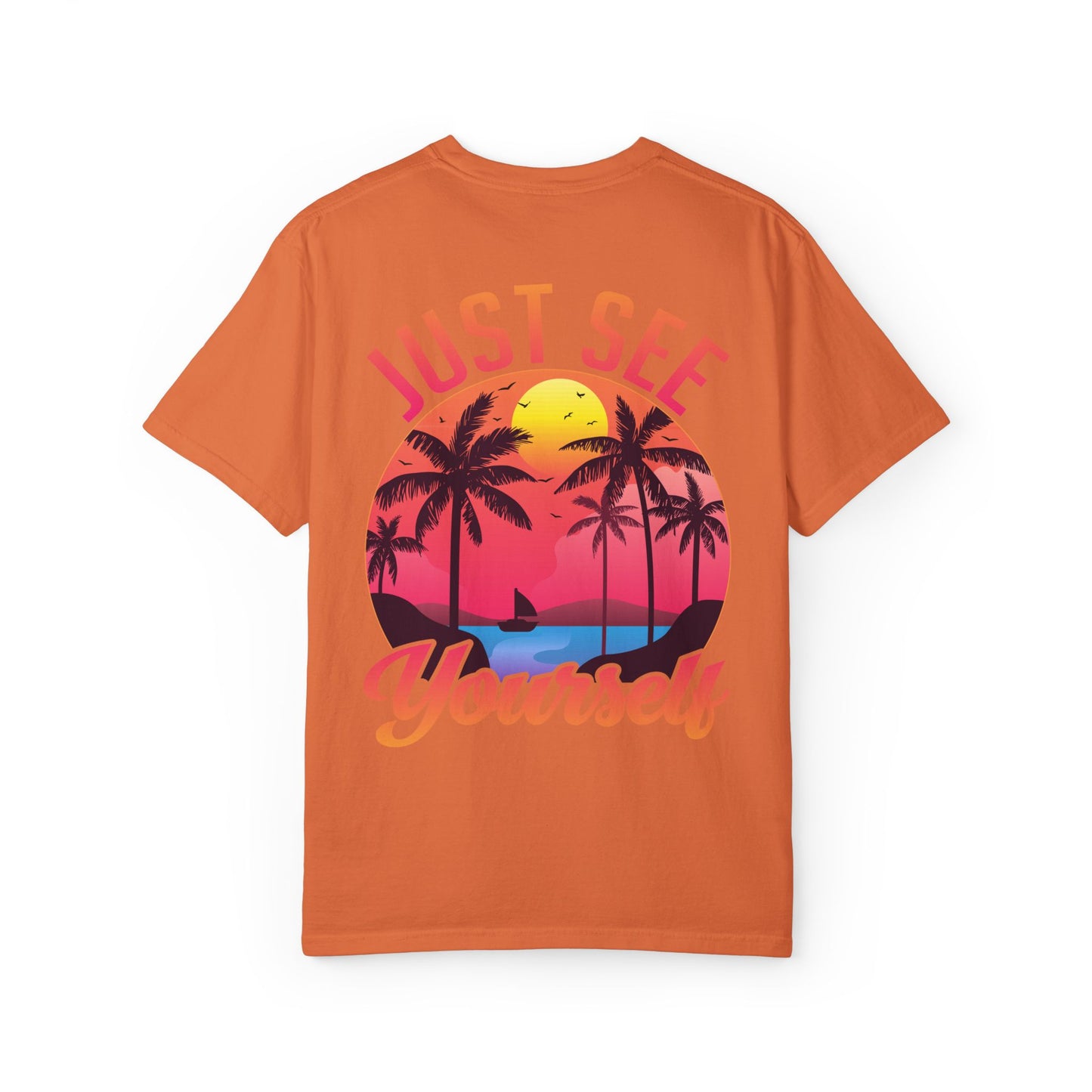 Tropical Vibes T-Shirt, Summer Casual Tee, Unisex Streetwear, Vacation Shirt, Beach Life Apparel, Gift for Travelers