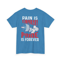 Temporary Pride Unisex Cotton Tee, Fitness Shirt, Apparel, Workout Top,  Gift, Celebration Tee