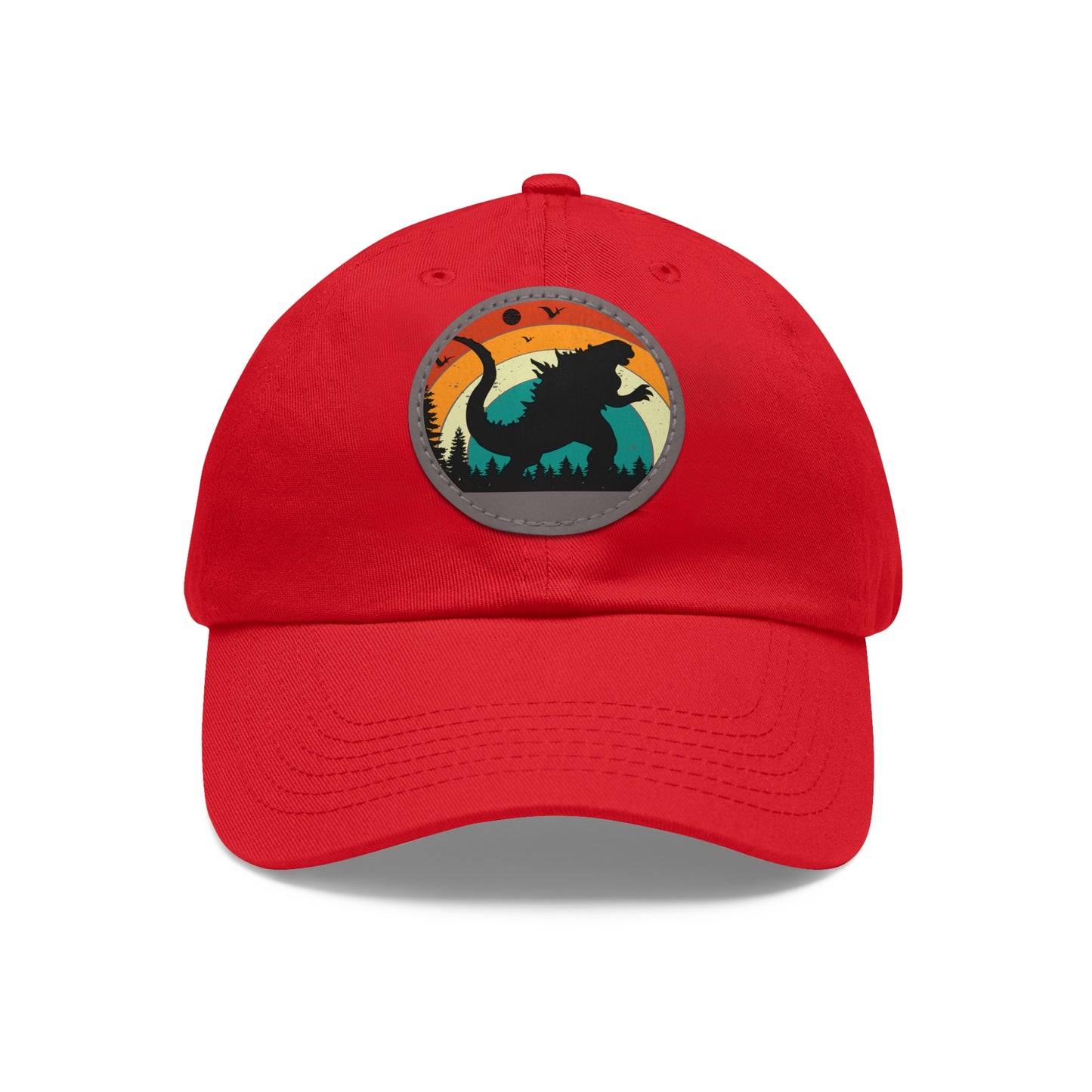 Adventure Dad Hat with Leather Patch – Perfect for Outdoor Enthusiasts