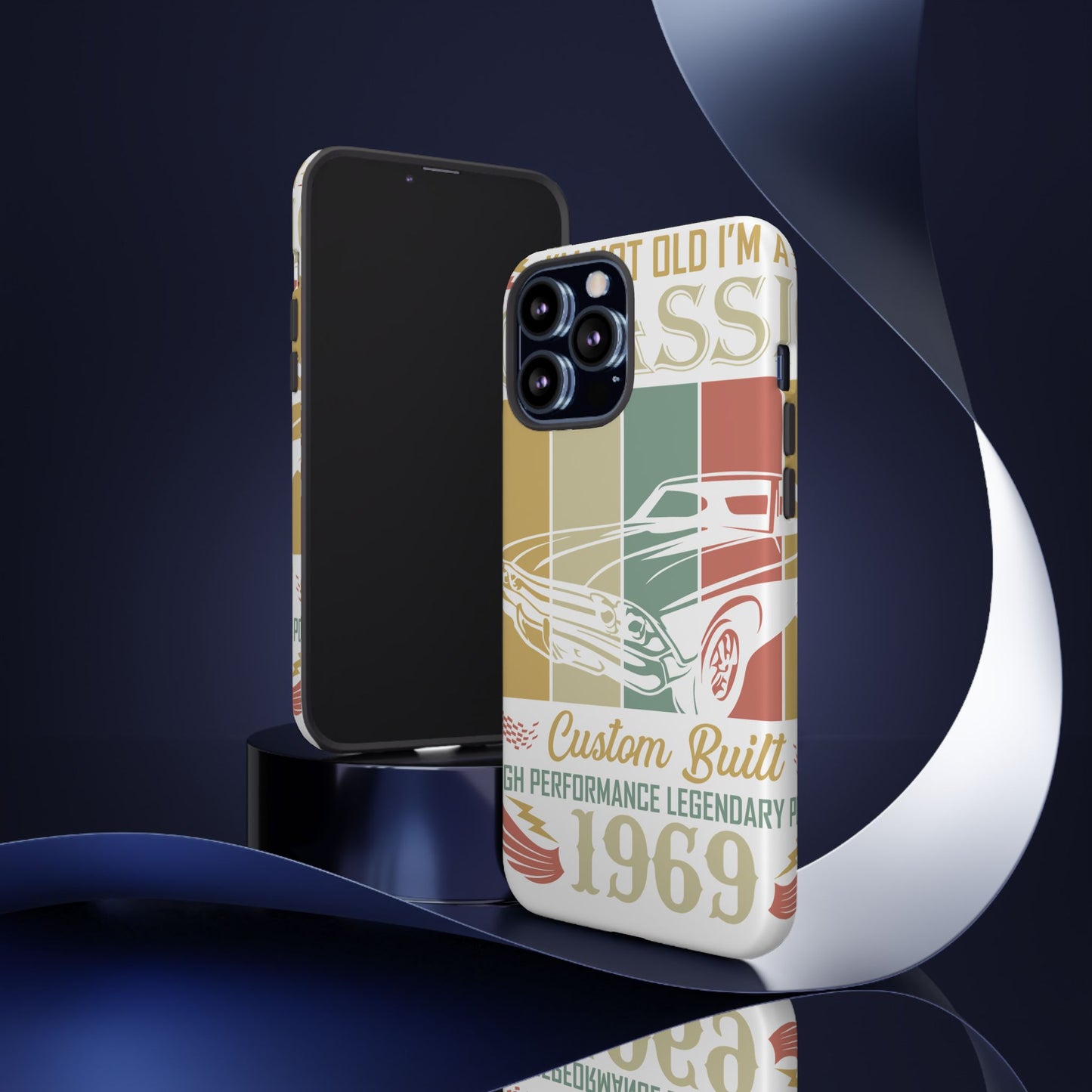 Vintage Classic Car Tough Case - Retro 1969 Design