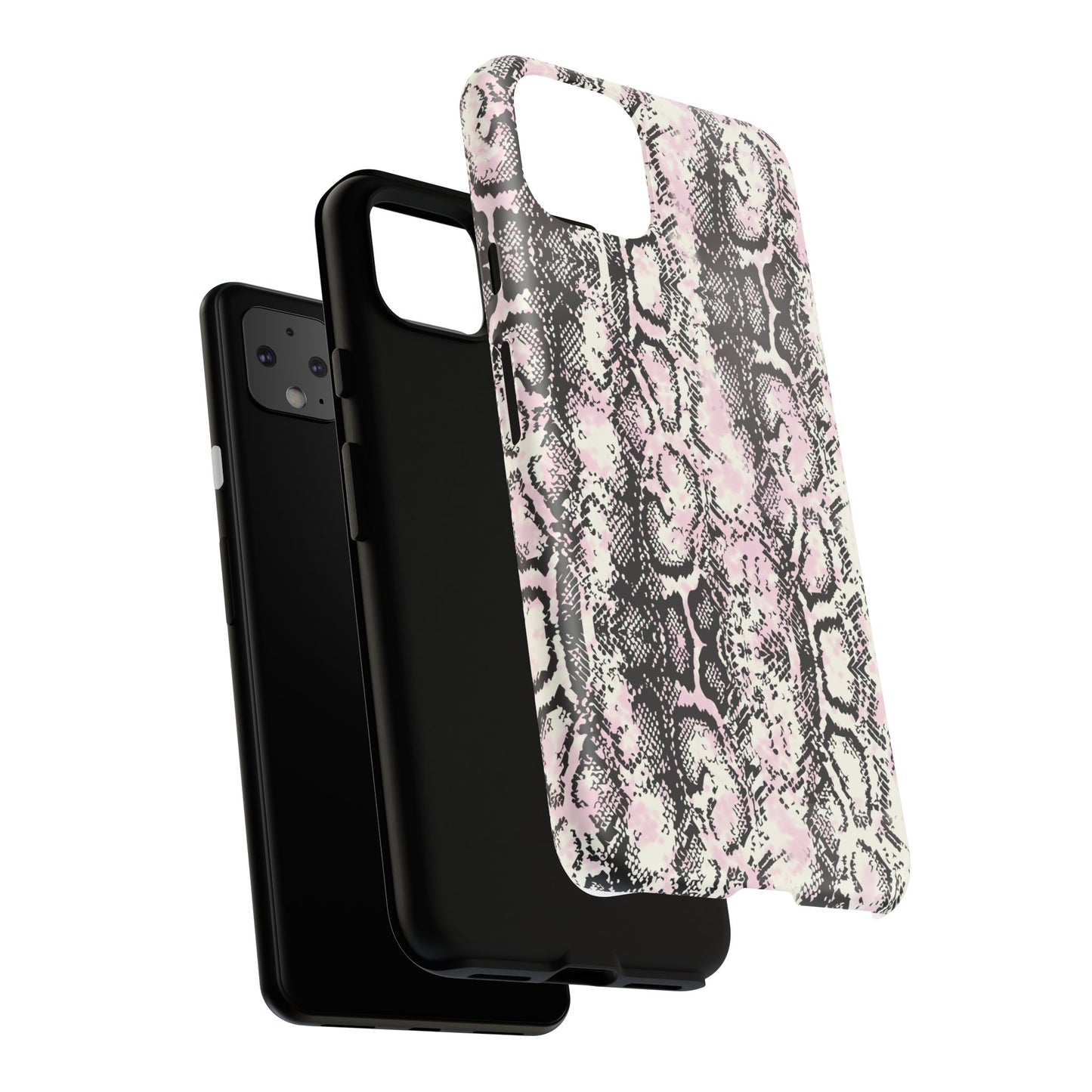 Stylish Snake Print Phone Case – Trendy Design, Tough Protection  Make a bold fashion statement while keeping your phone safe with this sleek and durable snake print case.