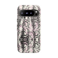 Stylish Snake Print Phone Case – Trendy Design, Tough Protection  Make a bold fashion statement while keeping your phone safe with this sleek and durable snake print case.