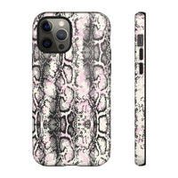 Stylish Snake Print Phone Case - Tough Protection for Trendsetters