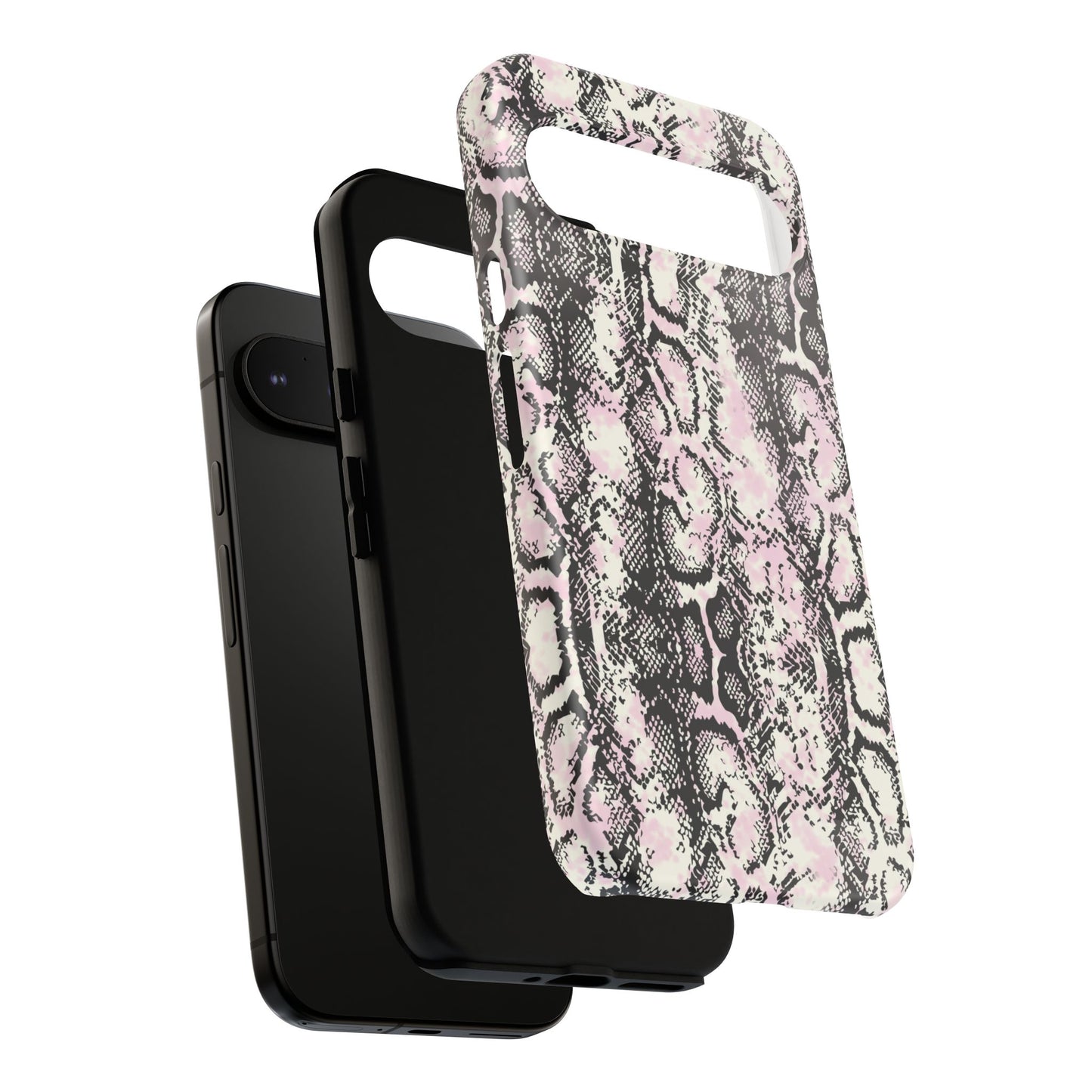 Stylish Snake Print Phone Case - Tough Protection for Trendsetters