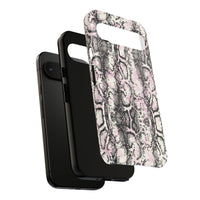 Stylish Snake Print Phone Case - Tough Protection for Trendsetters