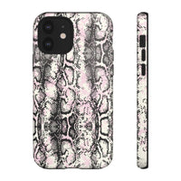 Stylish Snake Print Phone Case - Tough Protection for Trendsetters