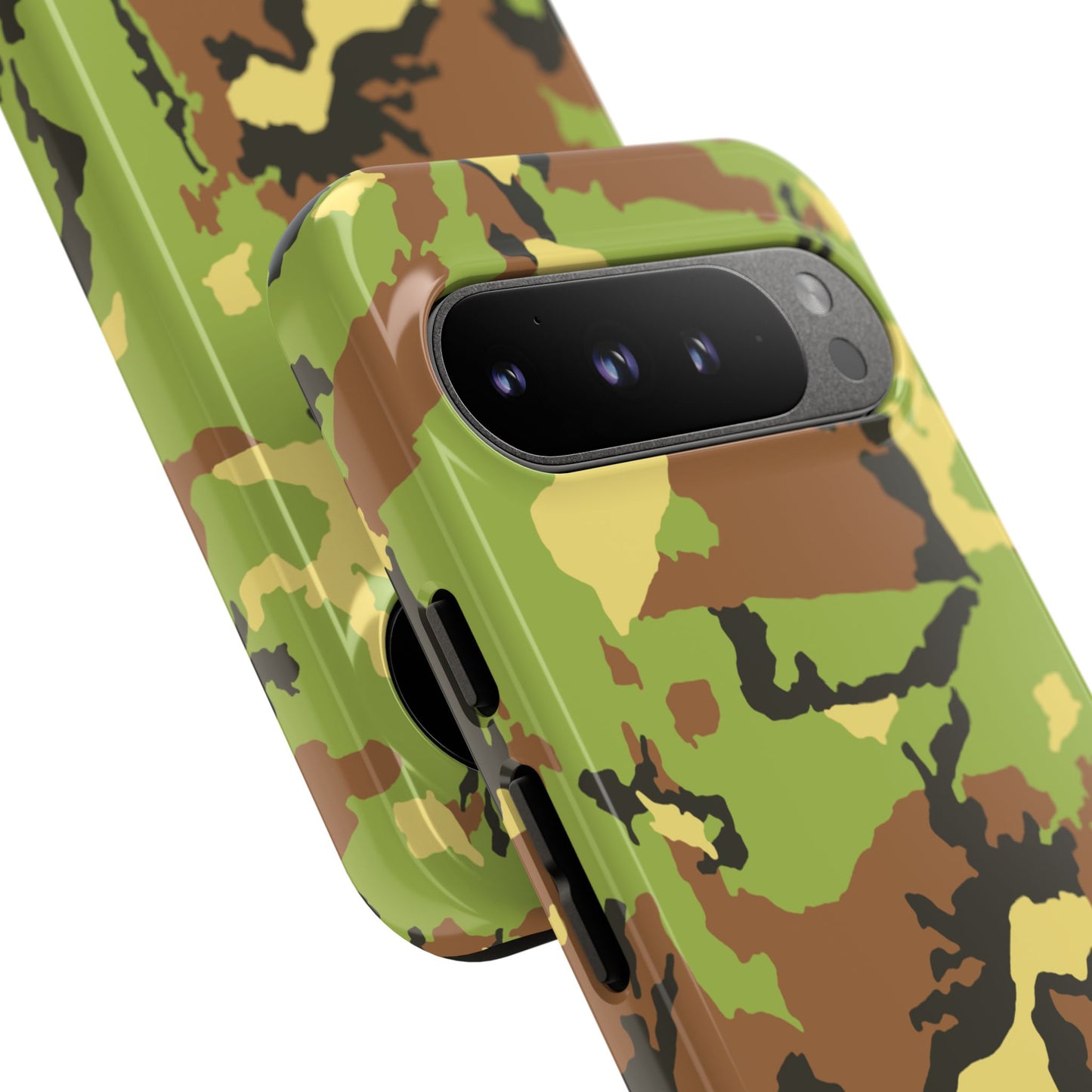 Camo Tough Phone Case - Durable Military Style Cover for Adventure Lovers