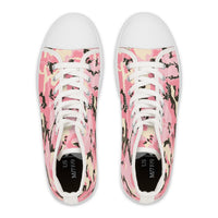 Trendy Women's Pink Camo High Top Sneakers