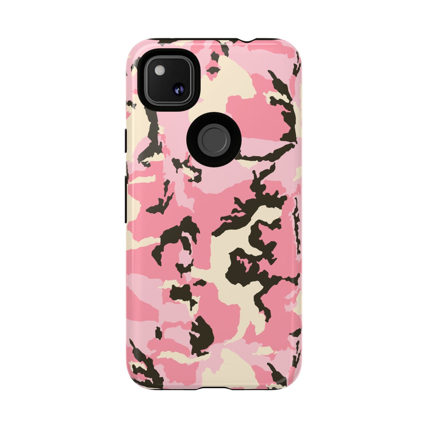 Stylish Pink Camouflage Phone Case – Tough Cases for Trendsetters