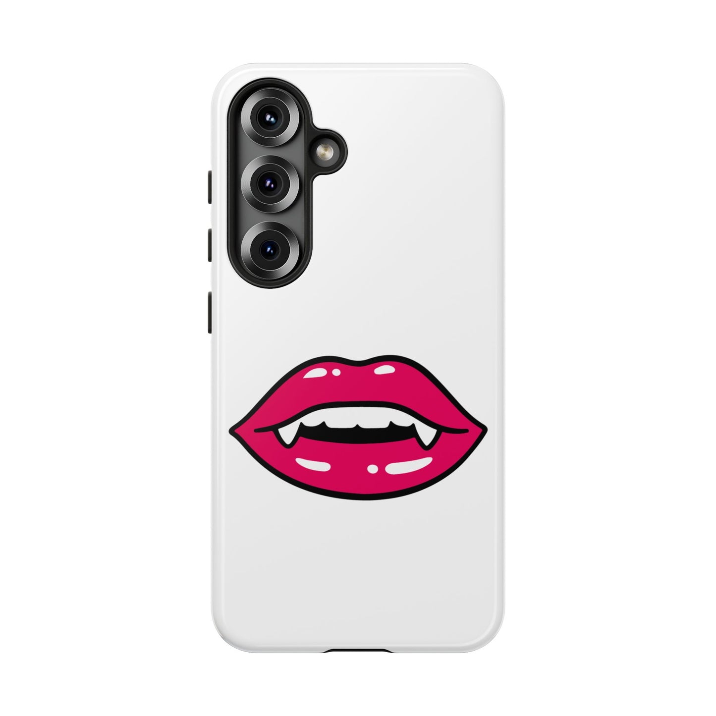 Vampire Mouth Phone Case - Tough Cases for Halloween, Gift for Spooky Lovers, Quirky Phone Accessories, Fun Tech Gear