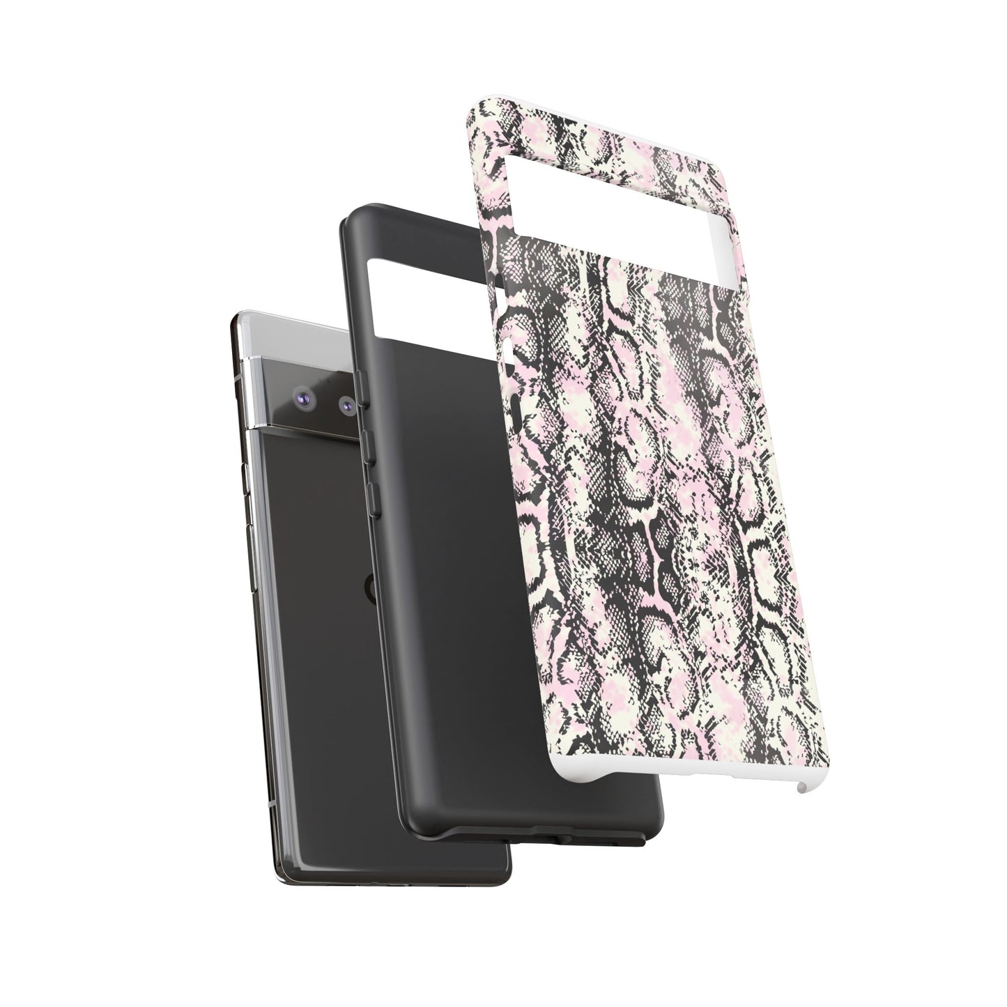 Stylish Snake Print Phone Case – Trendy Design, Tough Protection  Make a bold fashion statement while keeping your phone safe with this sleek and durable snake print case.