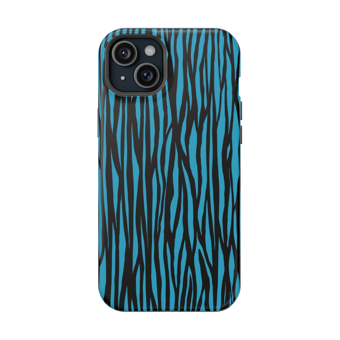 Zebra Print Magnetic Tough Case for iPhone - Durable & Stylish Phone Protection