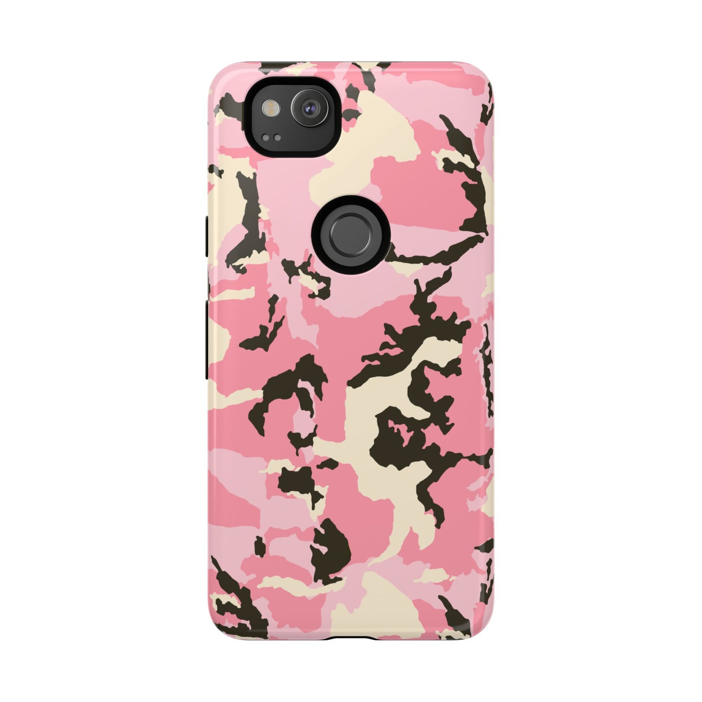 Stylish Pink Camouflage Phone Case – Tough Cases for Trendsetters