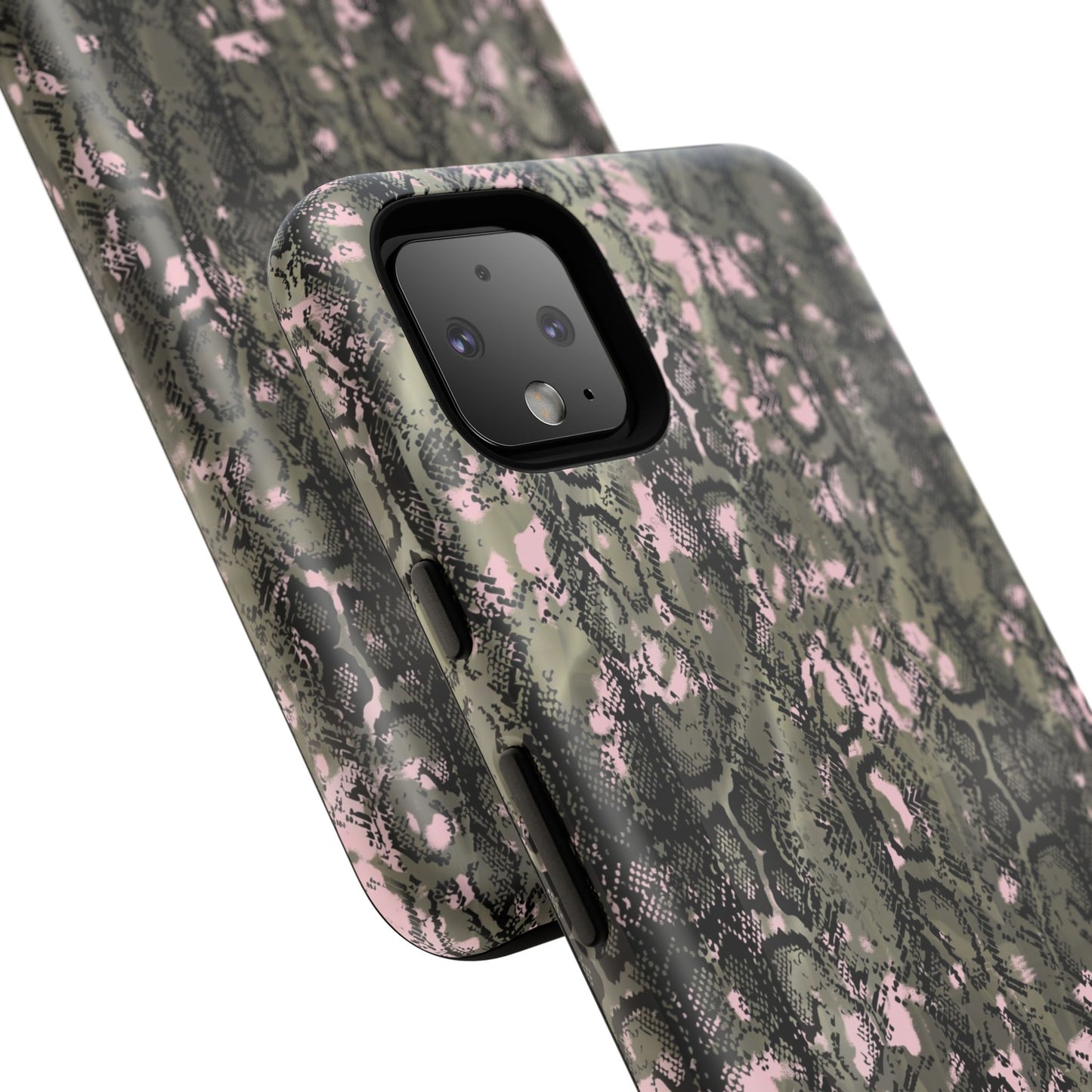Stylish Snake Print Phone Case for Tough Protection