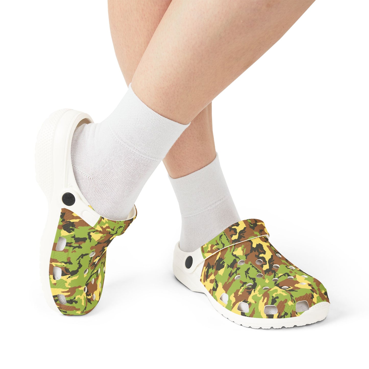 Camo EVA Foam Rubber Shoes for Comfort and Style