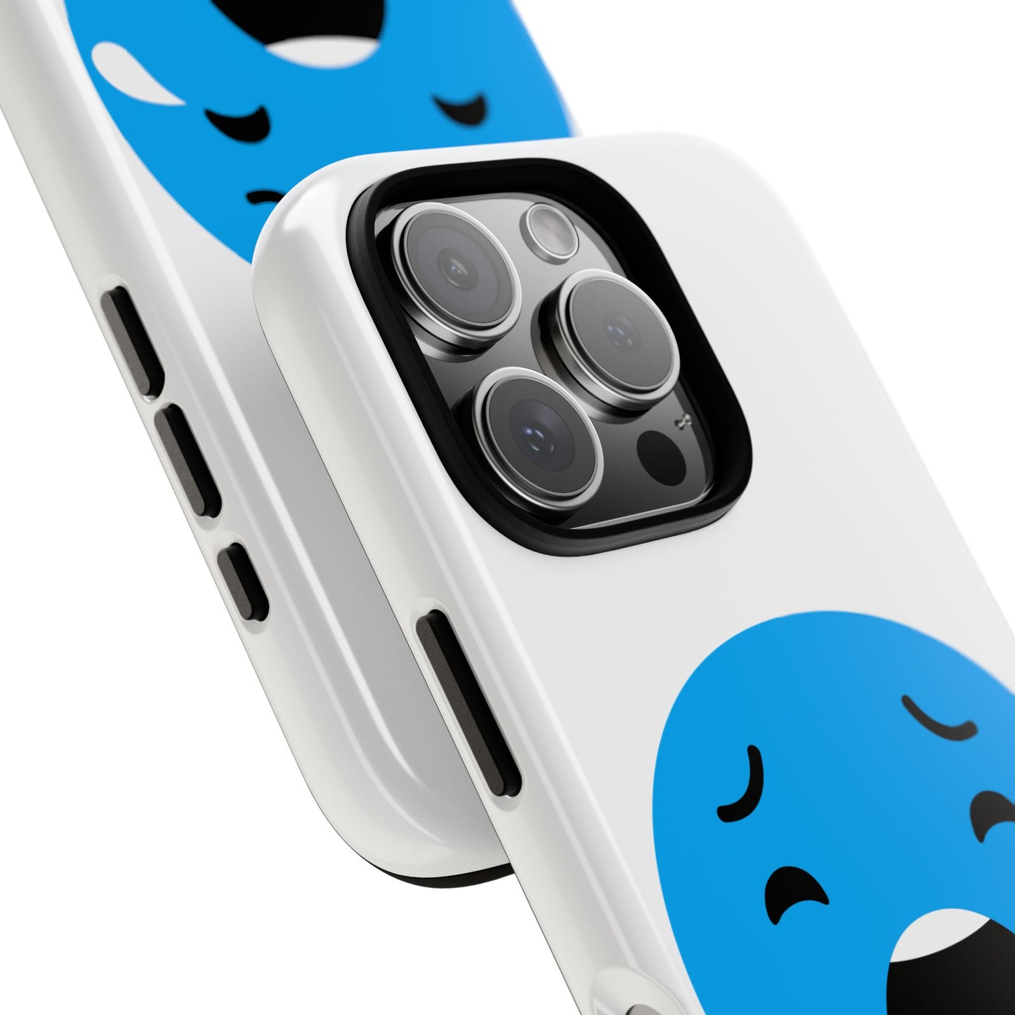 Funny Sad Face Phone Case - Tough and Stylish