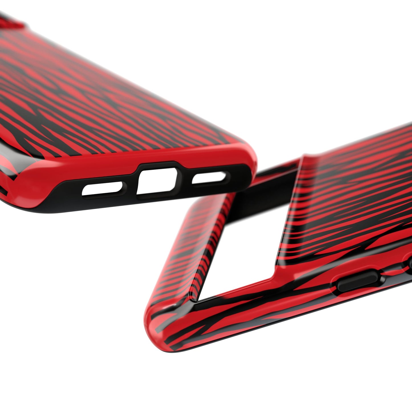 Bold Zebra Print Phone Case - Tough Protection for Trendsetters