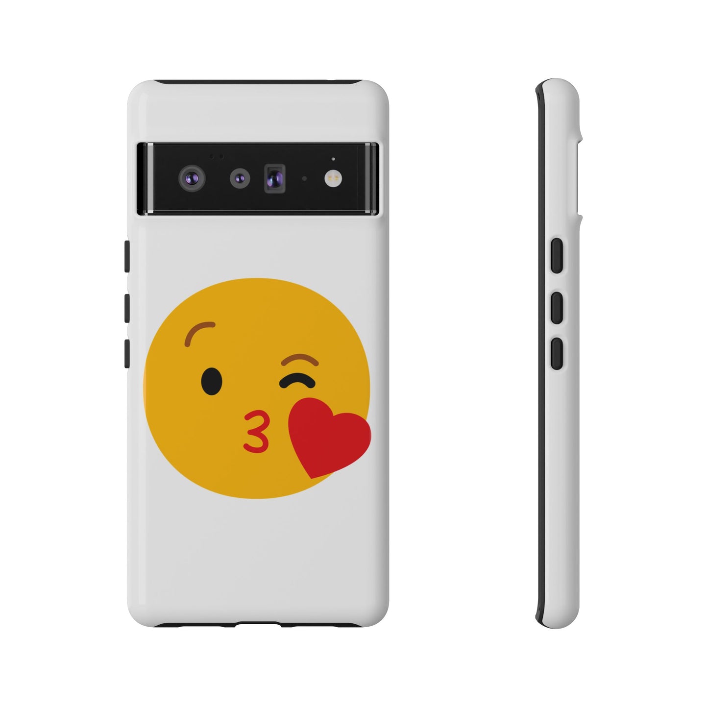 Cute Emoji Phone Case - Kissy Face Design for Stylish Protection
