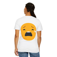 Emotional Support Unisex Tee - Sad Emoji Graphic T-Shirt