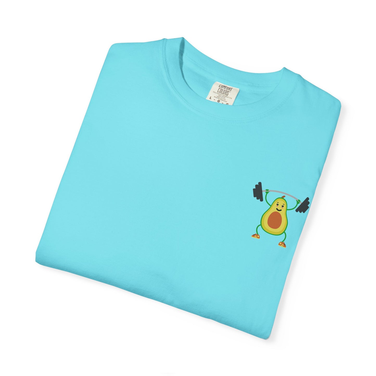 Funny Avocado Workout Unisex T-Shirt - Perfect for Fitness Lovers & Healthy Eating Enthusiasts