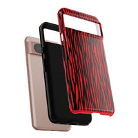 Bold Zebra Print Phone Case - Tough Protection for Trendsetters
