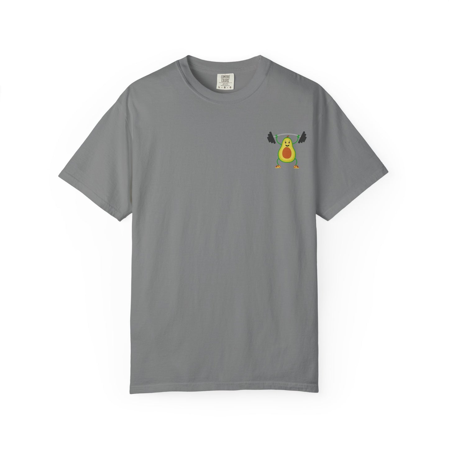 Funny Avocado Workout Unisex T-Shirt - Perfect for Fitness Lovers & Healthy Eating Enthusiasts