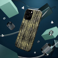 Stylish Snake Skin Magnetic Tough Case - Durable Protection for Your Phone