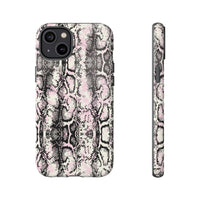 Stylish Snake Print Phone Case - Tough Protection for Trendsetters