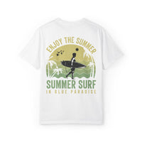 Vintage Summer Surf T-shirt, Summer Vibes, Beachwear, Unisex Graphic Tee, Casual Summer Apparel, Vacation Shirt