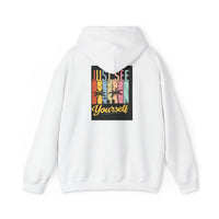 Motivational Hooded Sweatshirt - Just See Yourself, Unisex Hoodie, Cozy Gift, Everyday Affirmation, Inspirational Sweatshirt,