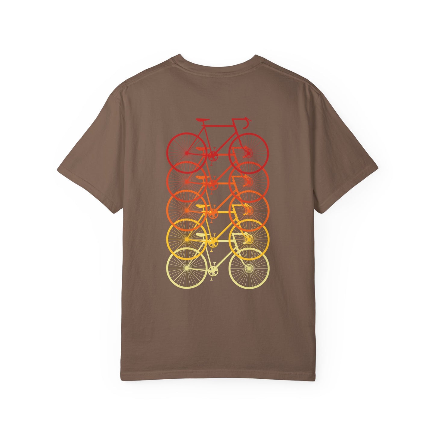 Gradient Bicycle Unisex T-Shirt - Perfect for Cycling Enthusiasts