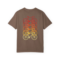 Gradient Bicycle Unisex T-Shirt - Perfect for Cycling Enthusiasts