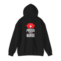Nurse Life Hoodie - Unisex Heavy Blend™ Sweatshirt with Red Cross Design