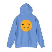 Smiley Face Unisex Hoodie - Happy Vibe Sweatshirt