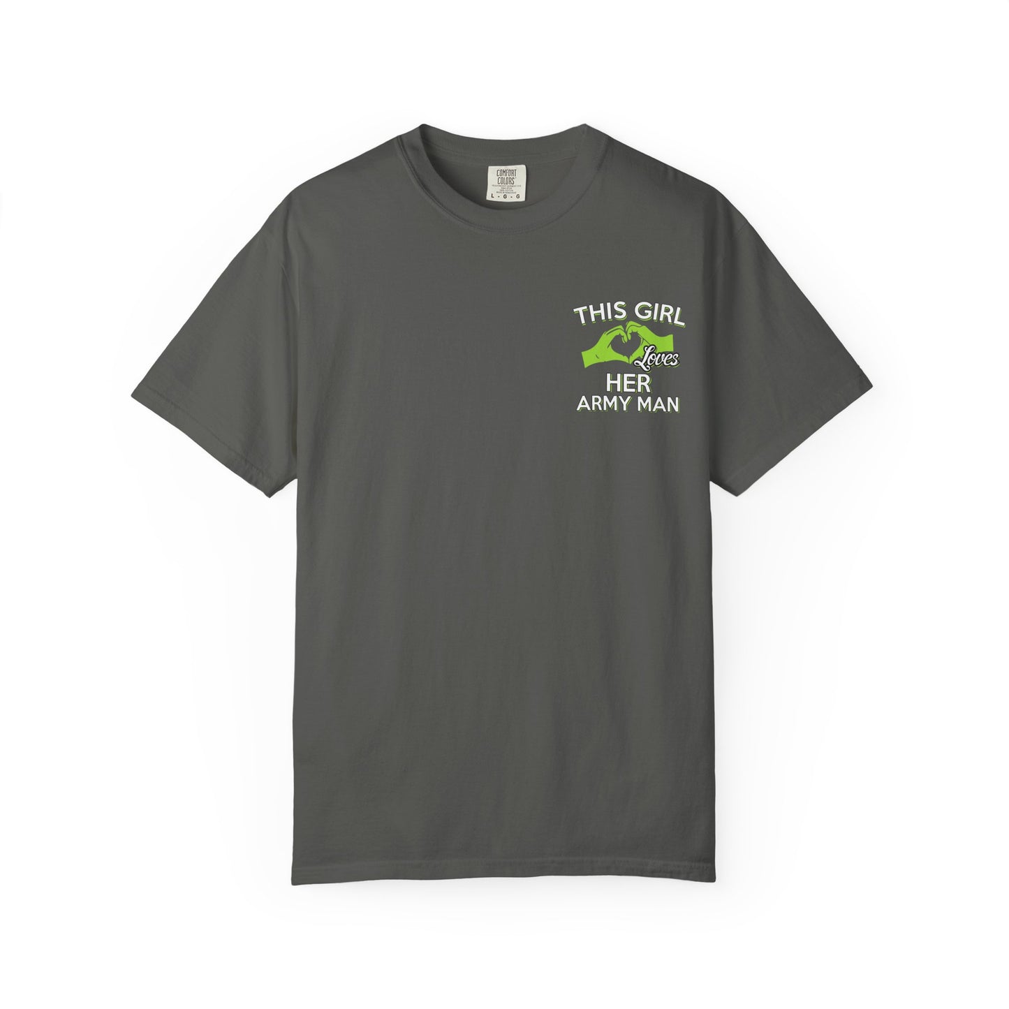 Army Wife Love T-shirt - Cute Gift for Military Girlfriends, Support Our Troops Apparel, Unisex Casual Tee, Army Partner