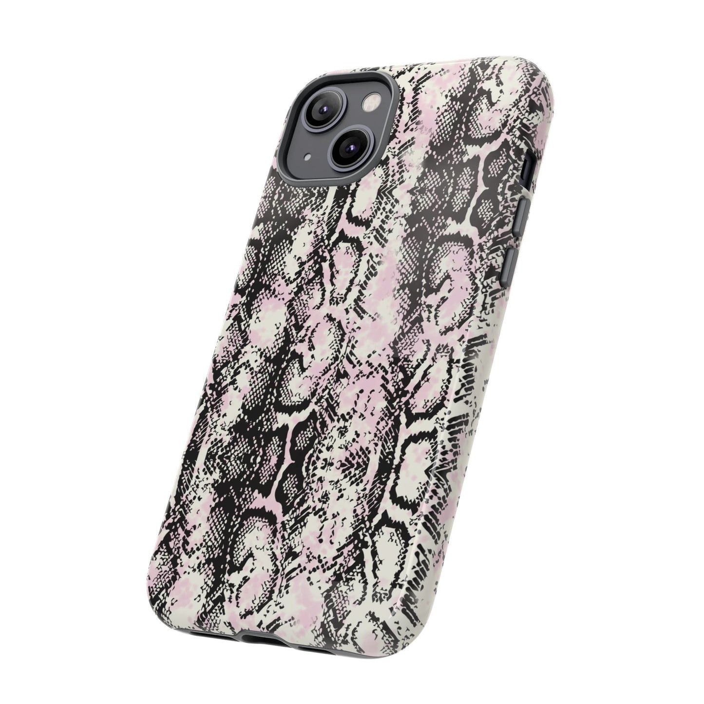 Stylish Snake Print Phone Case - Tough Protection for Trendsetters