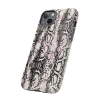Stylish Snake Print Phone Case - Tough Protection for Trendsetters