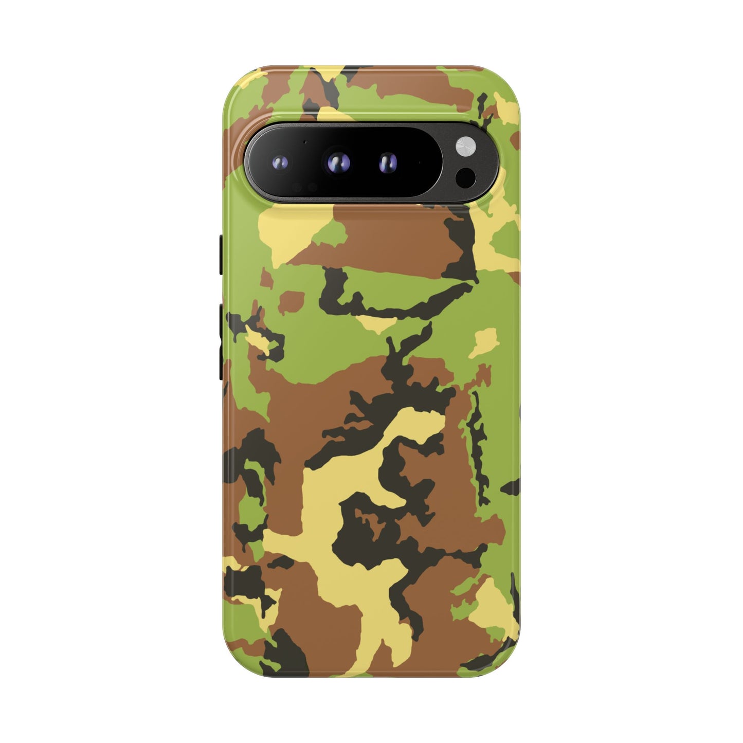 Camo Tough Phone Case - Durable Military Style Cover for Adventure Lovers