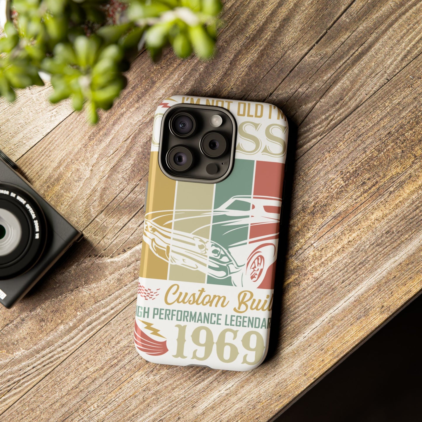 Vintage Classic Car Tough Case - Retro 1969 Design