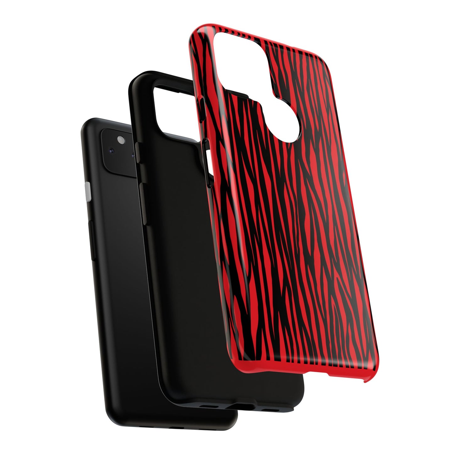 Bold Zebra Print Phone Case - Tough Protection for Trendsetters