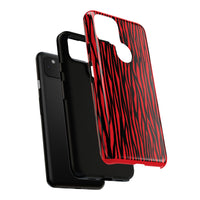 Bold Zebra Print Phone Case - Tough Protection for Trendsetters