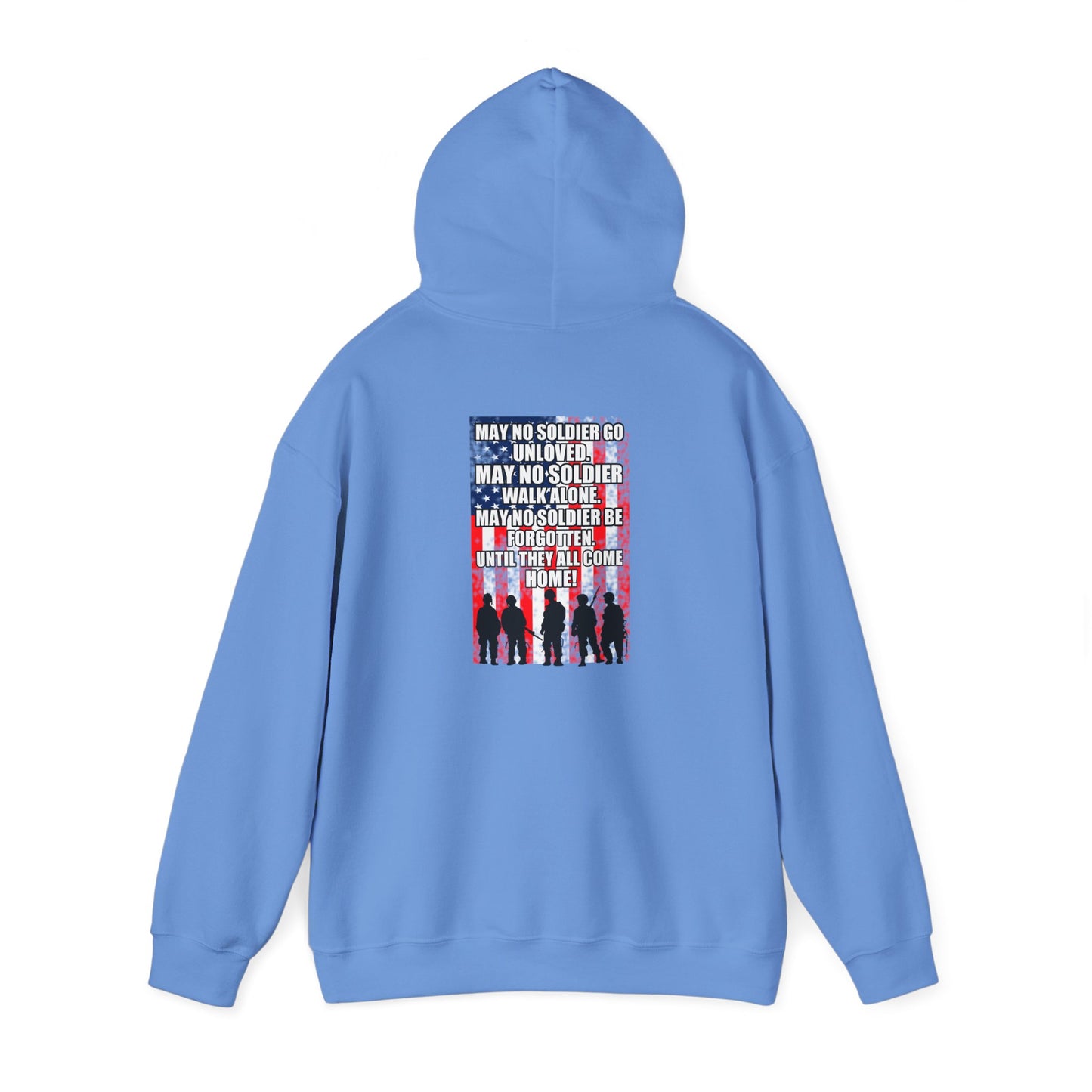 Patriotic Memorial Hoodie: Honor our Heroes, Unisex Sweatshirt for Veterans, Remembrance Day, Gift for Military Families,