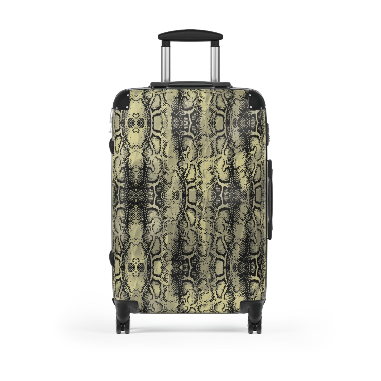 Stylish Snake Print Suitcase – Trendy Luggage for Fashion-Forward Travelers