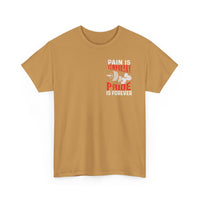 Temporary Pride Unisex Cotton Tee, Fitness Shirt, Apparel, Workout Top,  Gift, Celebration Tee