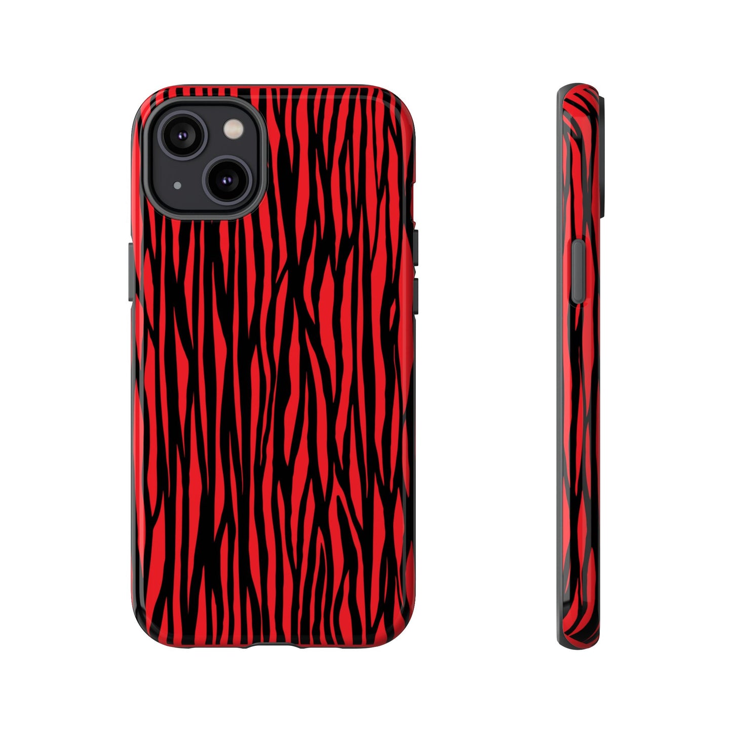 Bold Zebra Print Phone Case - Tough Protection for Trendsetters