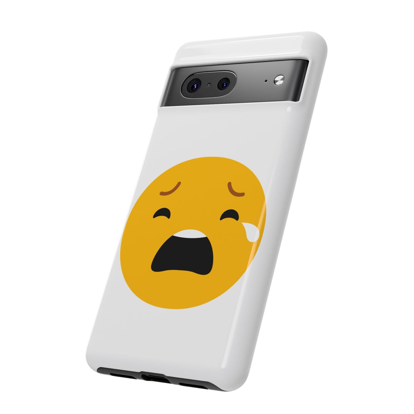 Emotional Tough Case – Sad Emoji Phone Case for Supportive Gifts