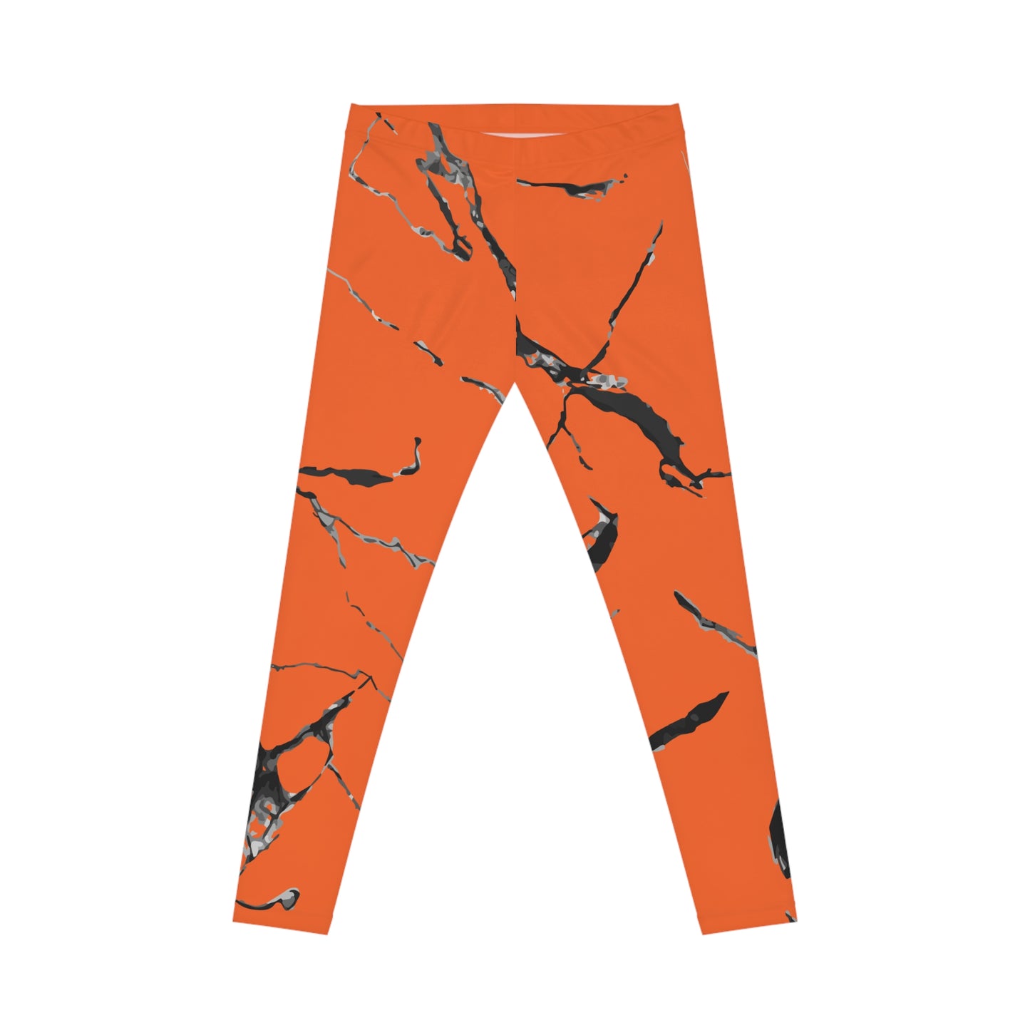 Vibrant Marble Print Leggings | Women's Trendy Activewear, Casual Style, Workout Pants, Fall Fashion, Gift for Her