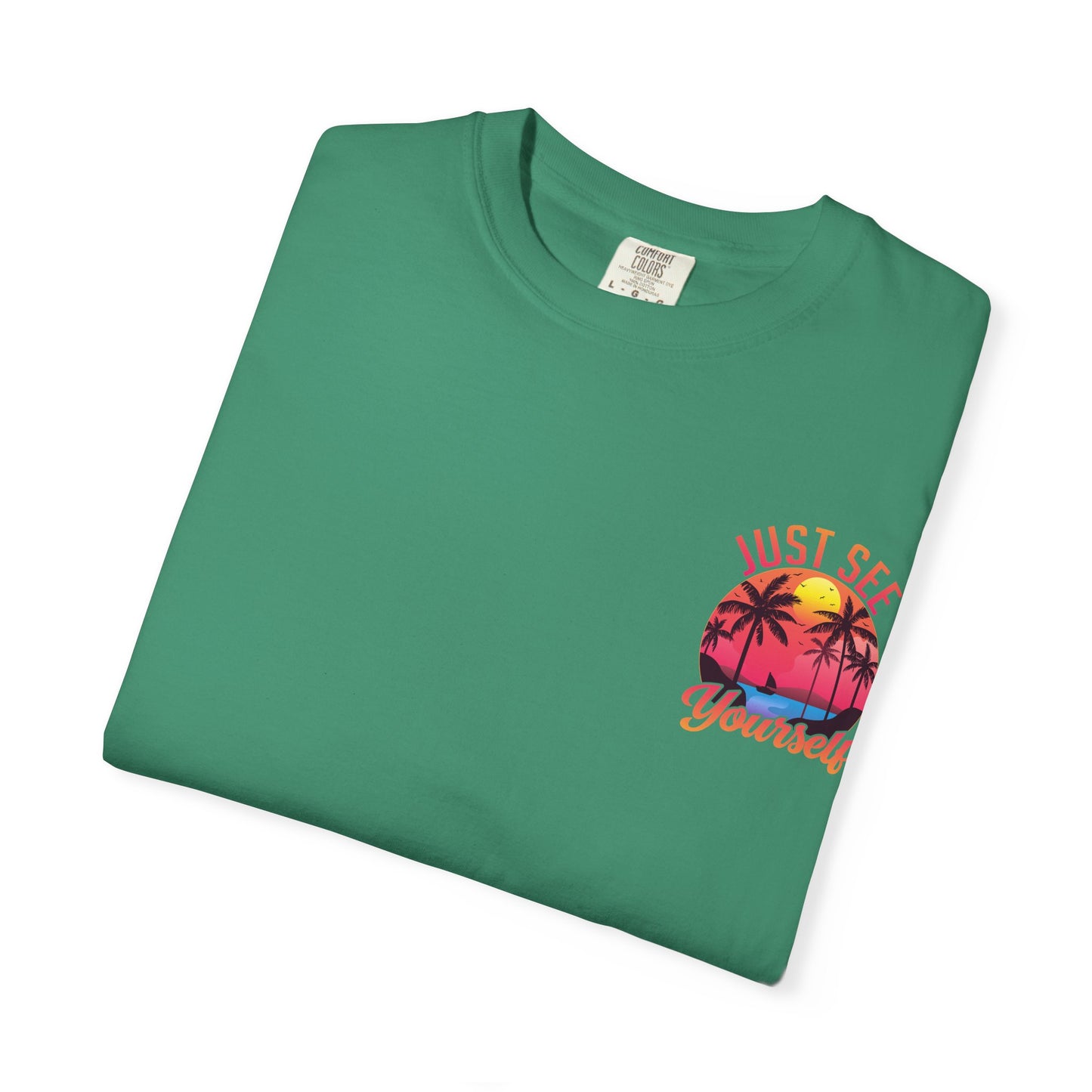 Tropical Vibes T-Shirt, Summer Casual Tee, Unisex Streetwear, Vacation Shirt, Beach Life Apparel, Gift for Travelers